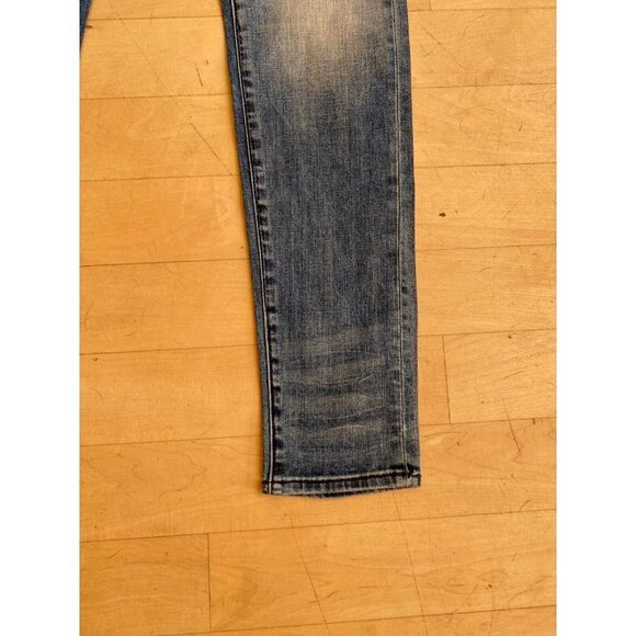 Six week Residency BNWOT skinny jeans sz 30 button fly vintage indigo - Picture 2 of 7